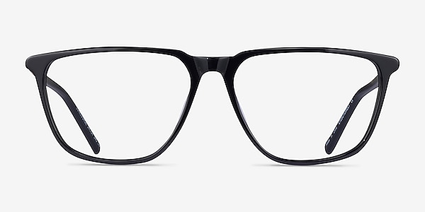 Concourse Black Gold Acetate Eyeglass Frames