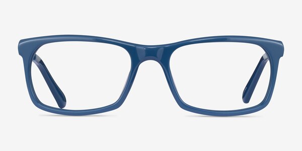 Polis Bleu Acétate Montures de lunettes de vue