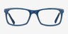 Polis Blue AcetateEyeglass Frames from EyeBuyDirect, Front View