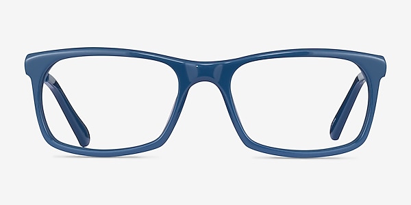 Polis Blue Acetate Eyeglass Frames