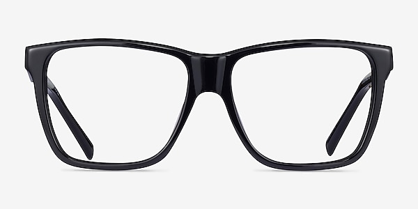 Landmark Black Acetate Eyeglass Frames