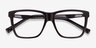 Landmark Brown AcetateEyeglass Frames from EyeBuyDirect, Closed View