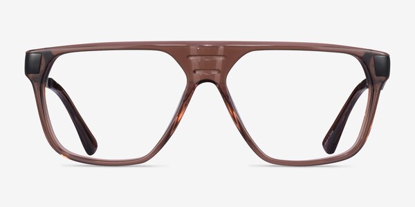 Hub Brown Black Acétate Montures de lunettes de vue