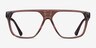 Hub Brown Black AcetateEyeglass Frames from EyeBuyDirect, Front View