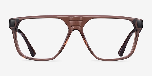 Hub Brown Black Acetate Eyeglass Frames