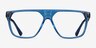 Hub Blue Black AcetateEyeglass Frames from EyeBuyDirect, Front View