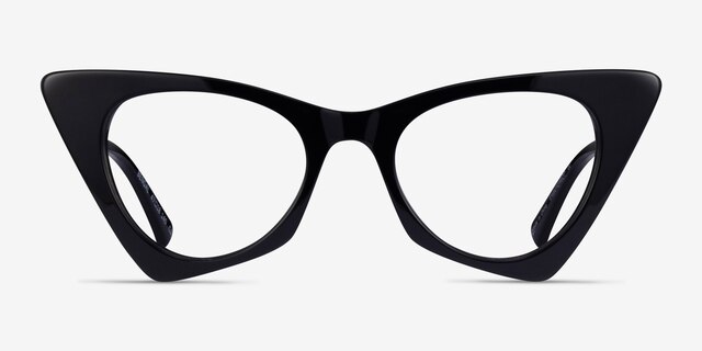 Bengal Black Gold AcetateEyeglass Frames from EyeBuyDirect, Front View