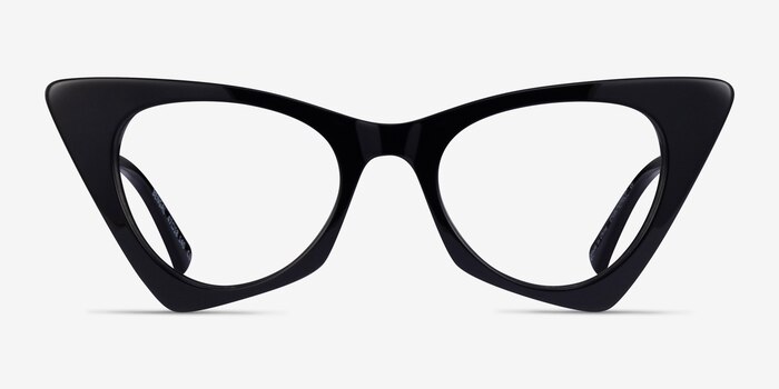 Bengal Black Gold Acetate Eyeglass Frames from EyeBuyDirect