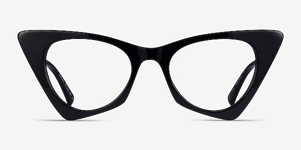 Bengal Black Gold Acetate Eyeglass Frames