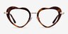 Honey Tortoise Gold AcetateEyeglass Frames from EyeBuyDirect, Front View