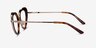 Honey Tortoise Gold AcetateEyeglass Frames from EyeBuyDirect, Side View