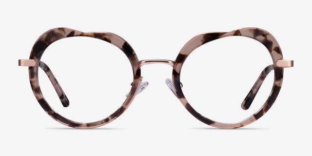 Everafter Écaille ivoire AcétateMontures de lunettes de vue d'EyeBuyDirect, Vue de Face