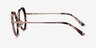 Everafter Écaille ivoire AcétateMontures de lunettes de vue d'EyeBuyDirect, Vue de Côté