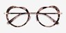 Everafter Écaille ivoire AcétateMontures de lunettes de vue d'EyeBuyDirect, Vue Rapprochée