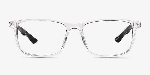Agility Clear Crystal Metal Eyeglass Frames