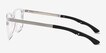 Agility Clear Crystal MetalEyeglass Frames from EyeBuyDirect, Side View