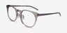 Ballet Crystal Brown AcetateEyeglass Frames from EyeBuyDirect, Angle View