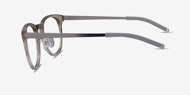 Ballet Crystal Brown AcetateEyeglass Frames from EyeBuyDirect, Side View