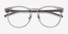 Ballet Crystal Brown AcetateEyeglass Frames from EyeBuyDirect, Closed View