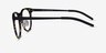 Ballet Dark Tortoise AcetateEyeglass Frames from EyeBuyDirect, Side View