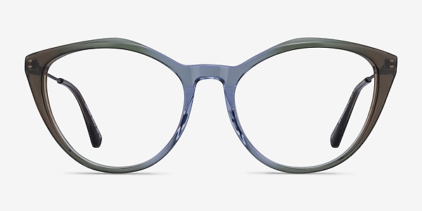 Clarissa Gradient Brown Acetate Eyeglass Frames