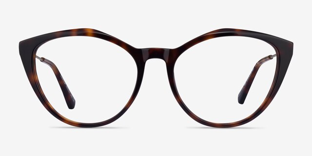 Clarissa Tortoise AcetateEyeglass Frames from EyeBuyDirect, Front View