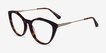 Clarissa Tortoise AcetateEyeglass Frames from EyeBuyDirect, Angle View
