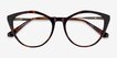 Clarissa Tortoise AcetateEyeglass Frames from EyeBuyDirect, Closed View
