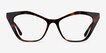 Tiffany Tortoise AcetateEyeglass Frames from EyeBuyDirect, Front View