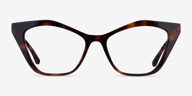 Tiffany Tortoise AcetateEyeglass Frames from EyeBuyDirect, Front View
