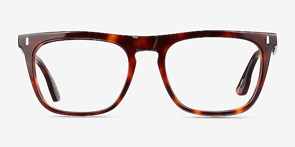 Hugh Tortoise Acetate Eyeglass Frames