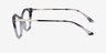Tiffany Ivory Tortoise Clear AcetateEyeglass Frames from EyeBuyDirect, Side View
