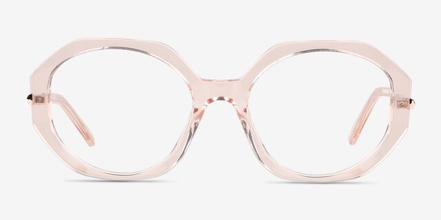 Rollerskate Crystal Champagne AcetateEyeglass Frames from EyeBuyDirect, Front View