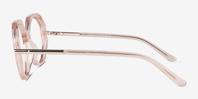 Rollerskate Crystal Champagne AcetateEyeglass Frames from EyeBuyDirect, Side View
