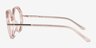 Rollerskate Crystal Champagne AcetateEyeglass Frames from EyeBuyDirect, Side View