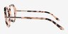 Rollerskate Ivory Tortoise AcetateEyeglass Frames from EyeBuyDirect, Side View