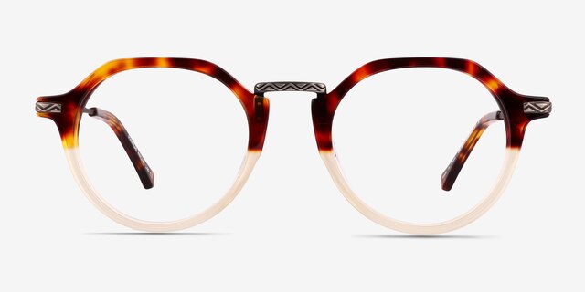 Phineas Tortoise AcetateEyeglass Frames from EyeBuyDirect, Front View