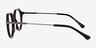 Phineas Black AcetateEyeglass Frames from EyeBuyDirect, Side View