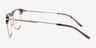 Ezra Gray Tortoise AcetateEyeglass Frames from EyeBuyDirect, Side View