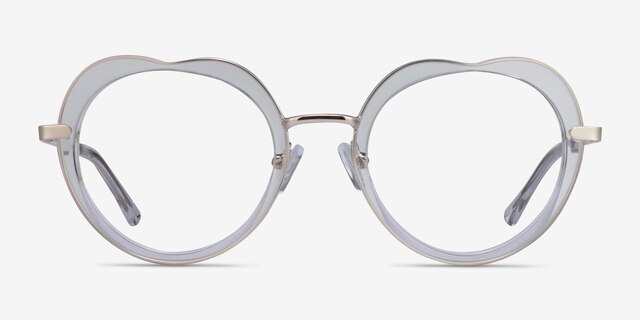Everafter Crystal Clear AcetateEyeglass Frames from EyeBuyDirect, Front View