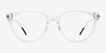 Triumph Clear AcetateEyeglass Frames from EyeBuyDirect, Front View