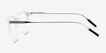 Triumph Clear AcetateEyeglass Frames from EyeBuyDirect, Side View