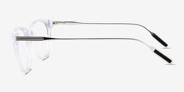 Triumph Clear AcetateEyeglass Frames from EyeBuyDirect, Side View