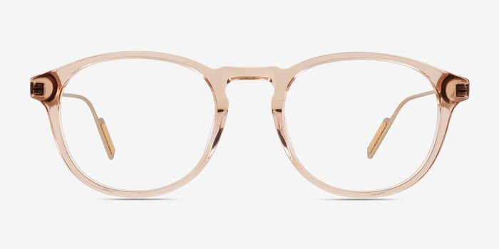 Rise Crystal Light Brown Acetate Eyeglass Frames from EyeBuyDirect