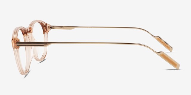 Rise Brown AcetateEyeglass Frames from EyeBuyDirect, Side View