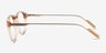 Rise Brown AcetateEyeglass Frames from EyeBuyDirect, Side View
