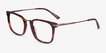 Adzo Tortoise AcetateEyeglass Frames from EyeBuyDirect, Angle View