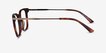 Adzo Tortoise AcetateEyeglass Frames from EyeBuyDirect, Side View