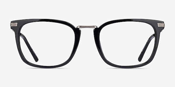 Adzo Noir Acétate Montures de lunettes de vue