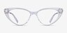 Taran Clear AcetateEyeglass Frames from EyeBuyDirect, Front View